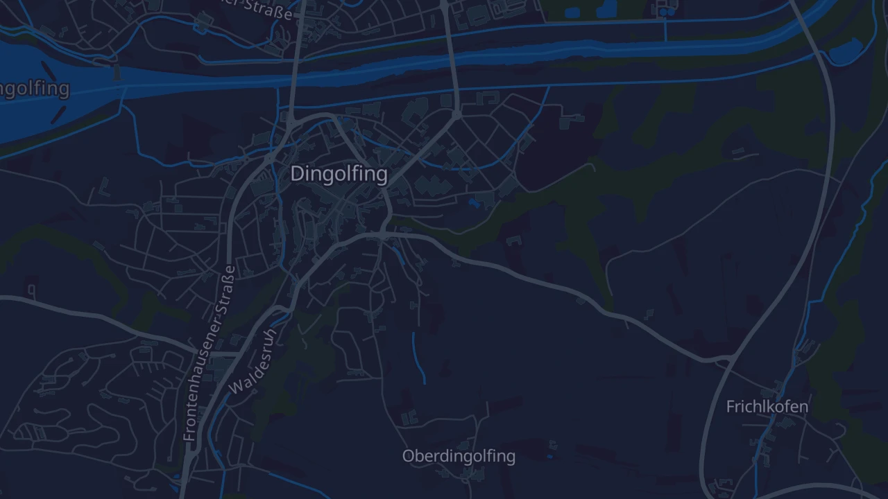 Karte von Dingolfing