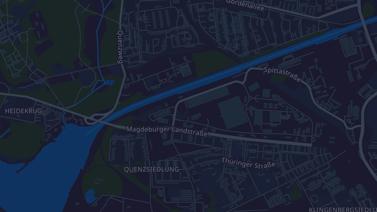 Karte von Brandenburg an der Havel