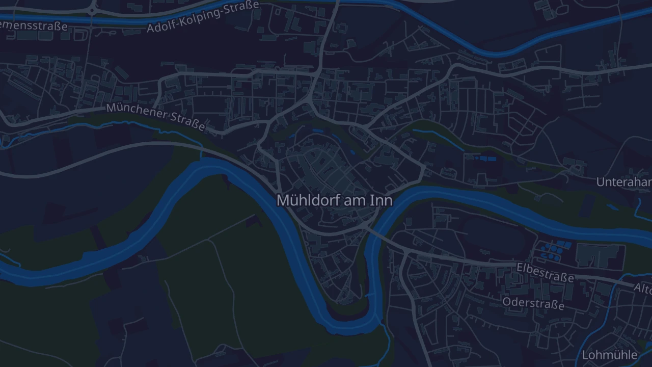 Karte von Mühldorf am Inn