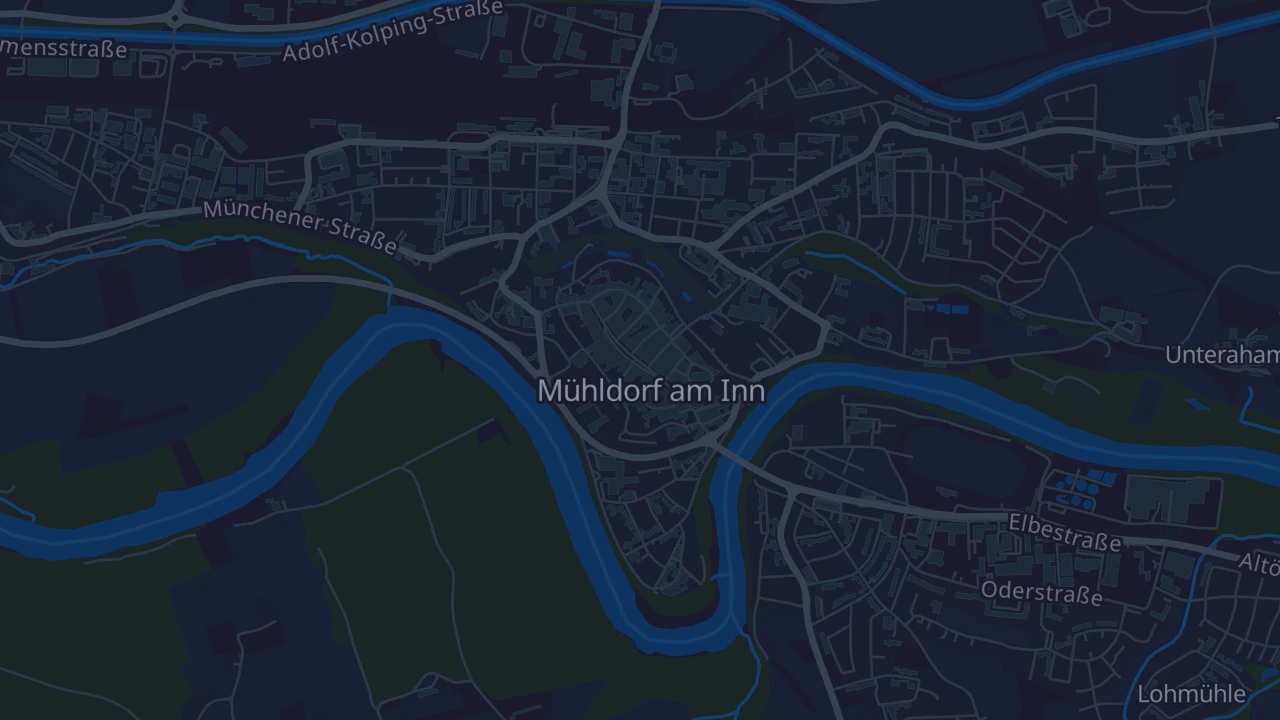 Karte von Mühldorf am Inn
