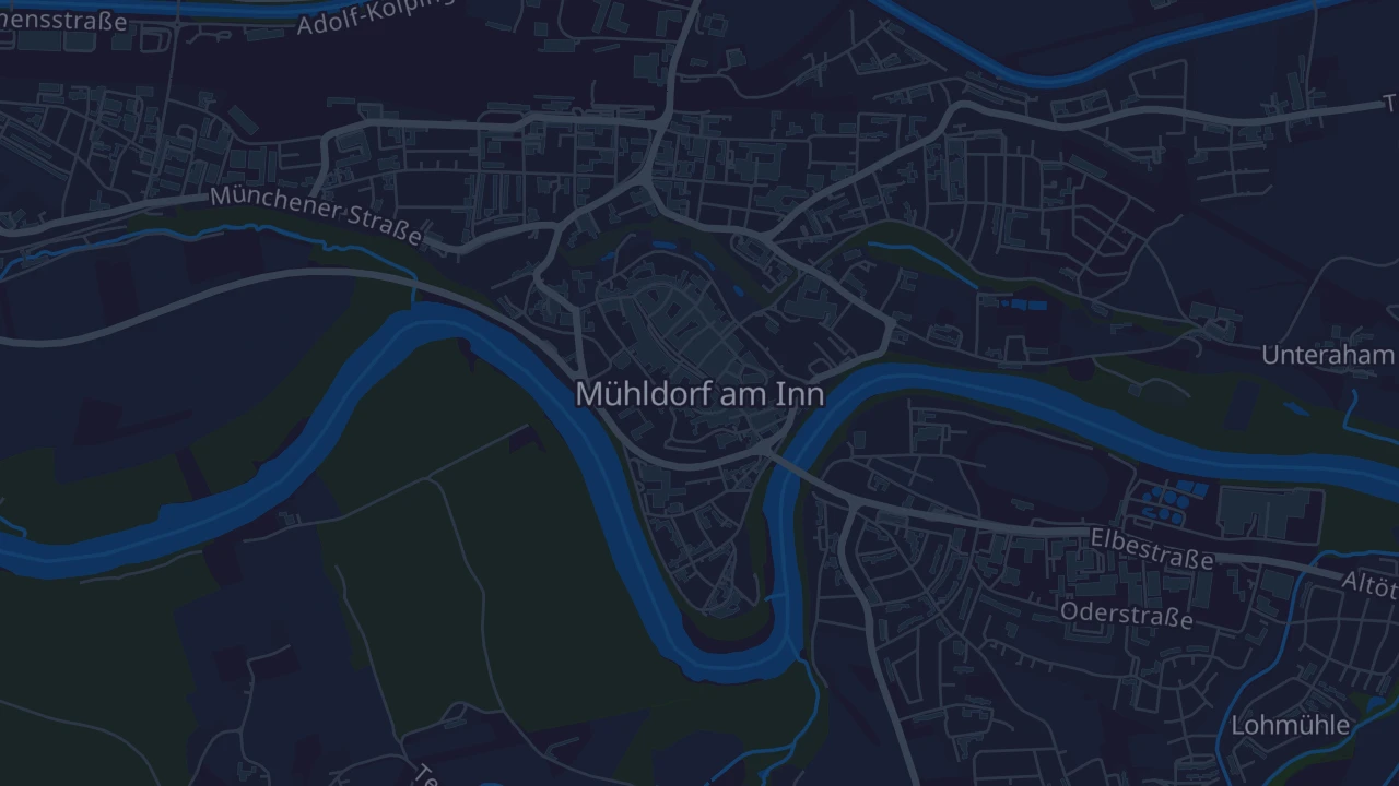 Karte von Mühldorf am Inn
