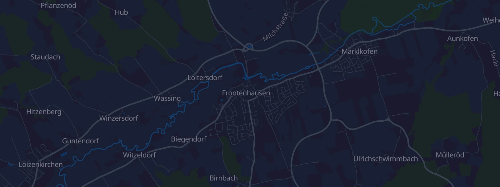 Karte von Frontenhausen
