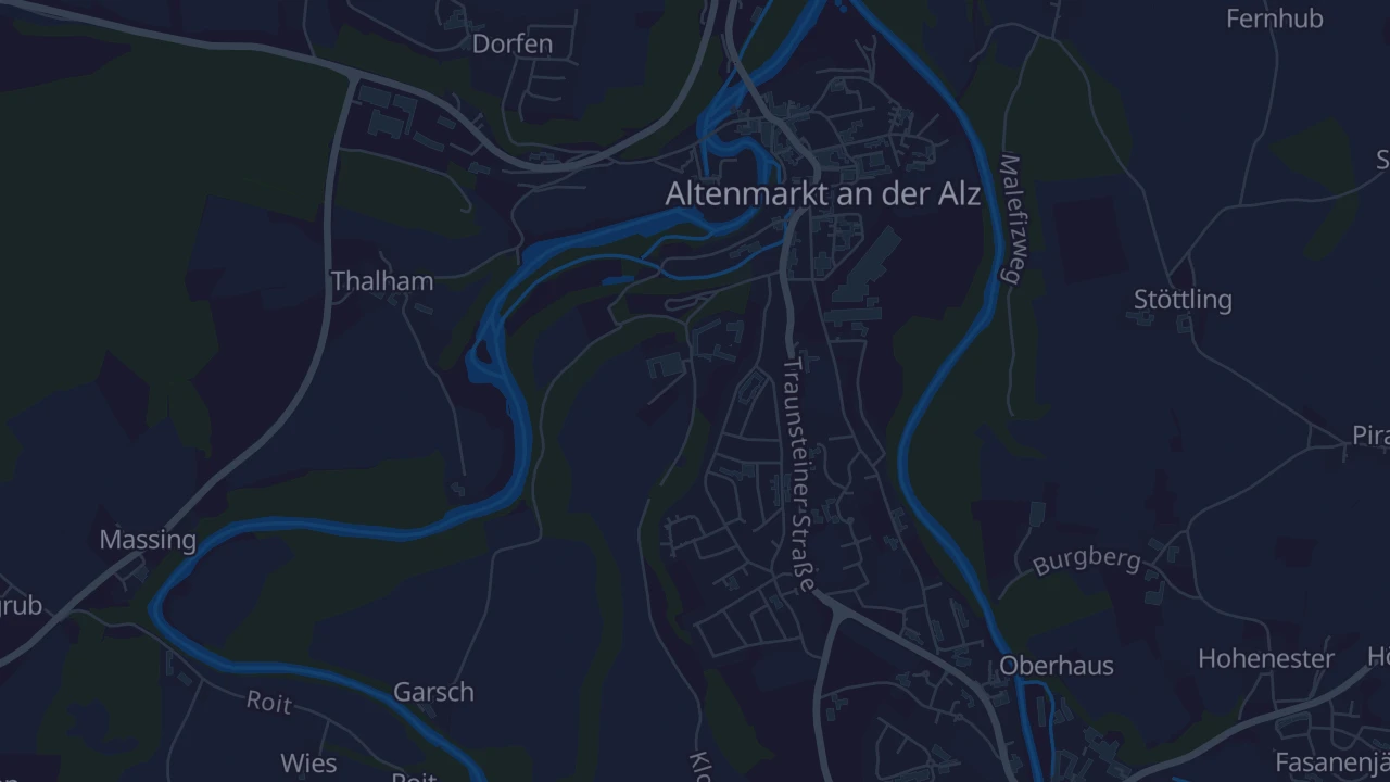 Karte von Altenmarkt a. d. Alz