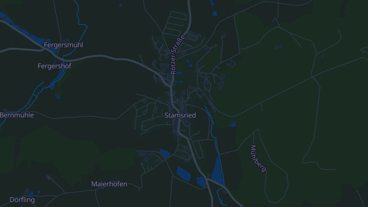Karte von Stamsried