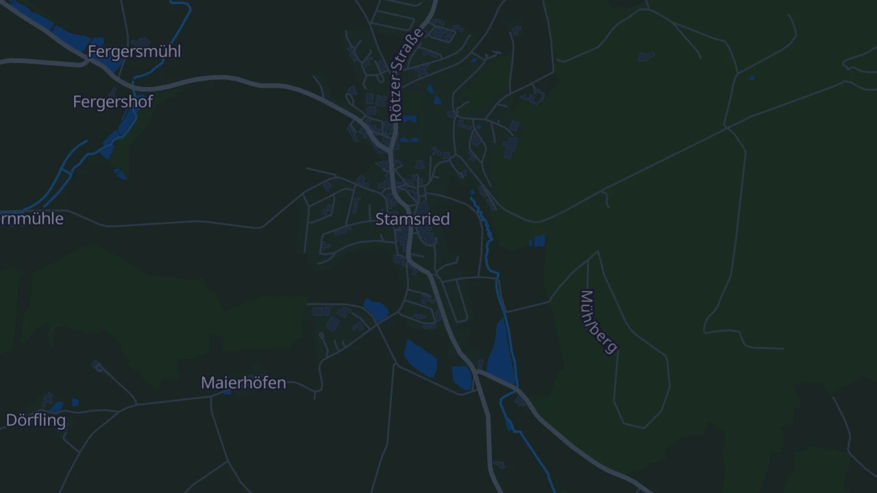 Karte von Stamsried