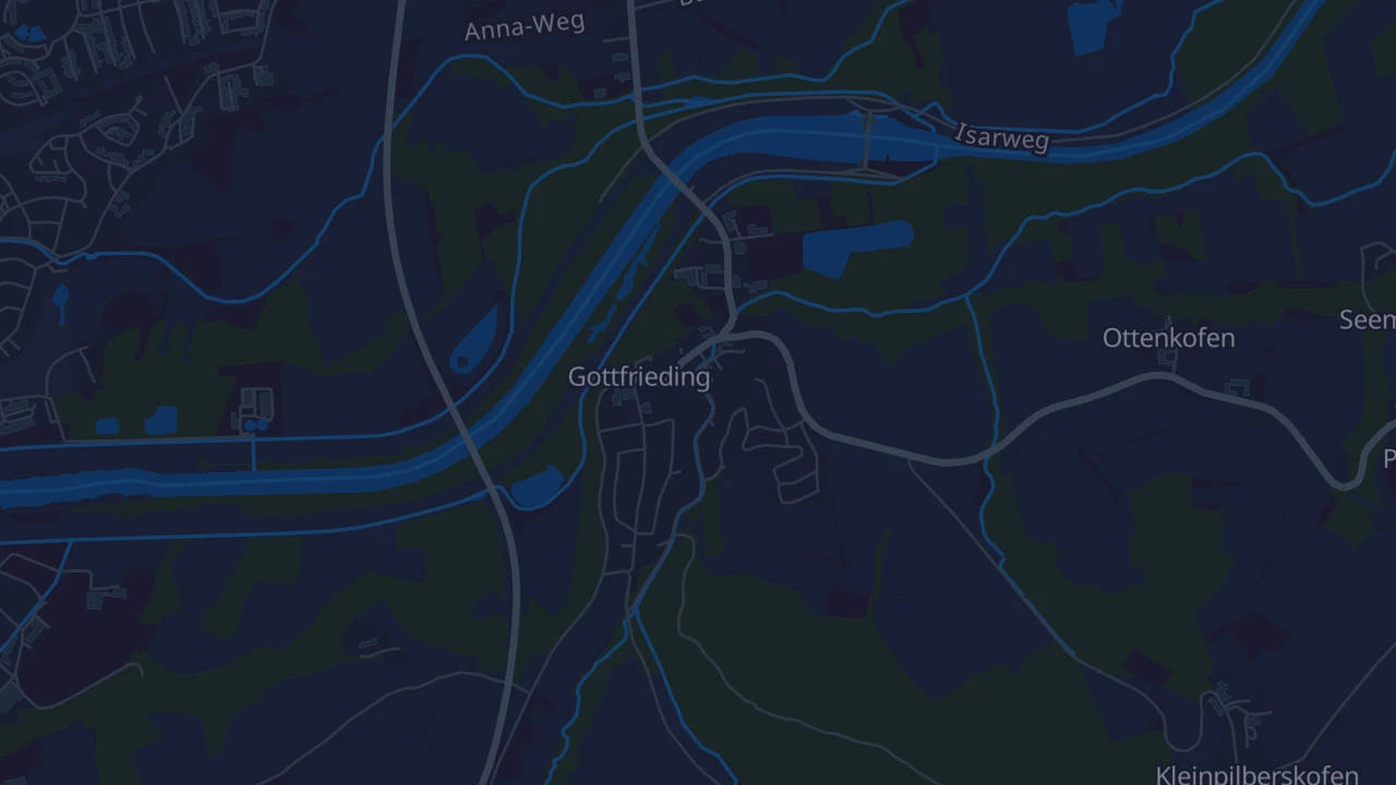 Karte von Gottfrieding
