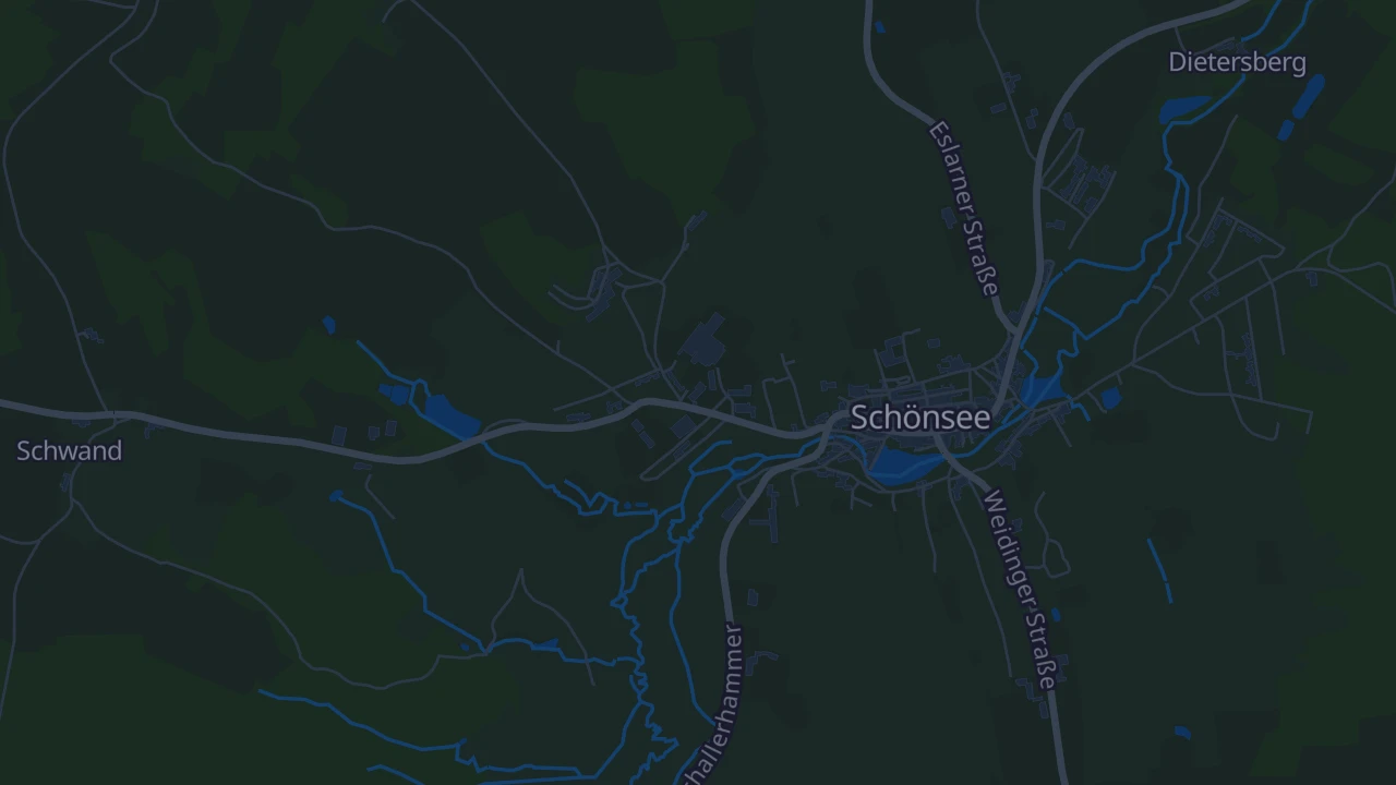 Karte von Schönsee