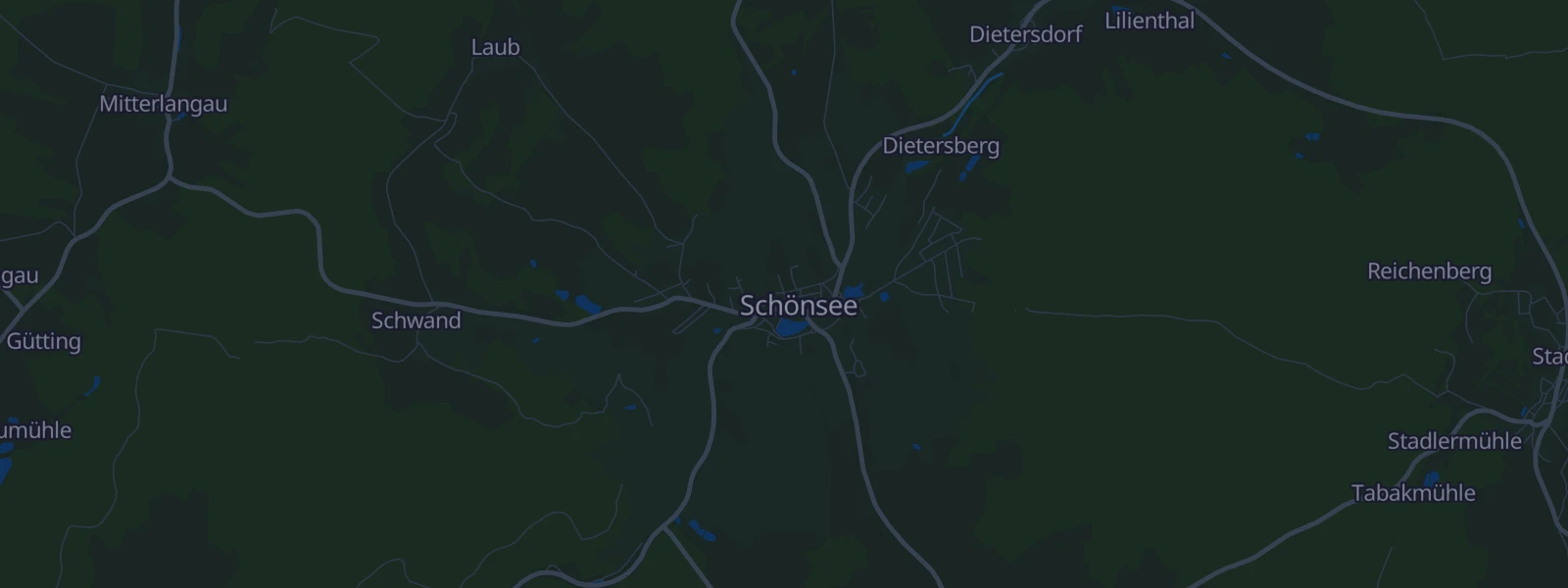 Karte von Schönsee