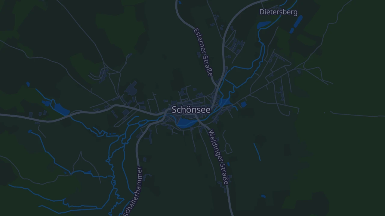 Karte von Schönsee