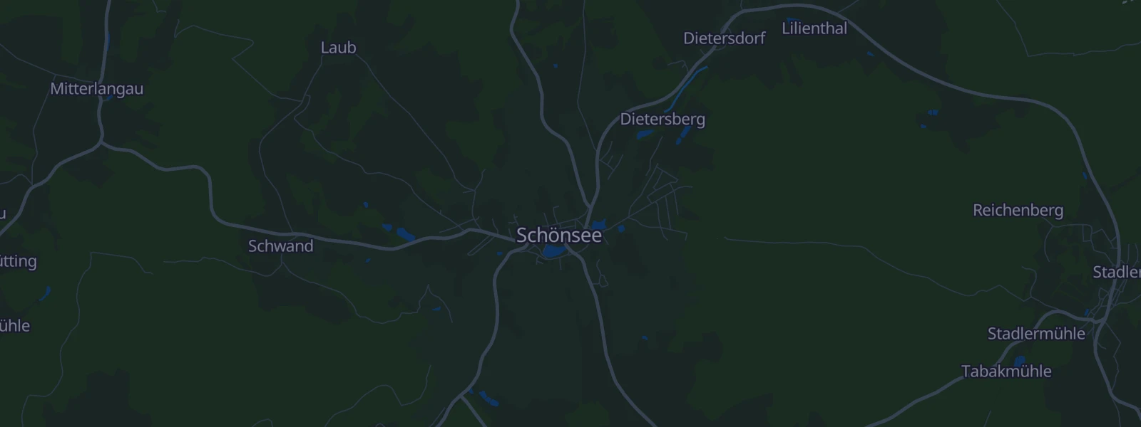 Karte von Schönsee