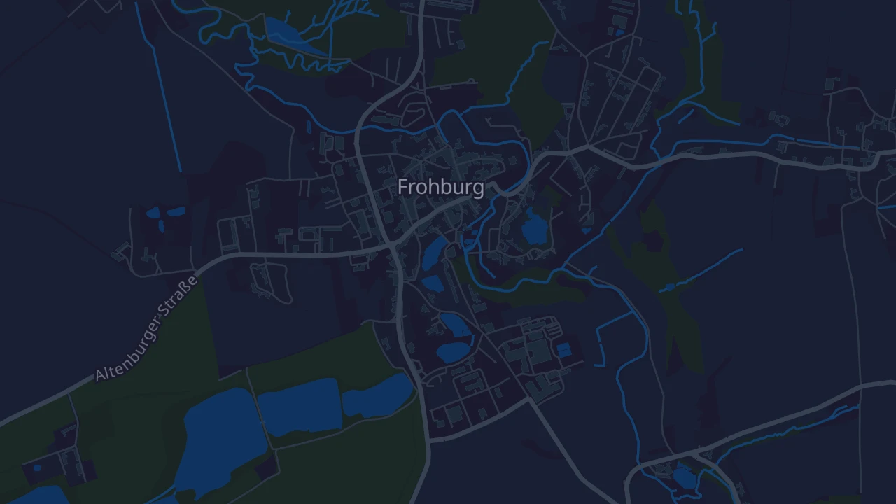 Karte von Frohburg