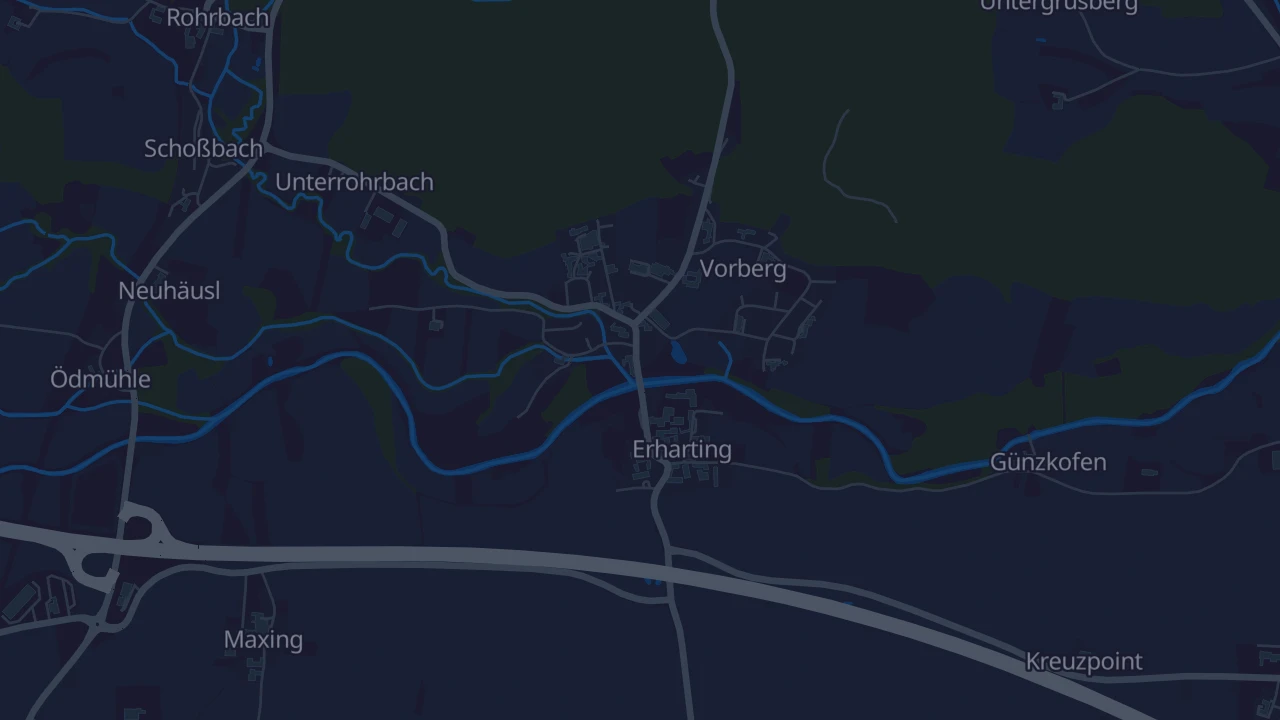 Karte von Töging