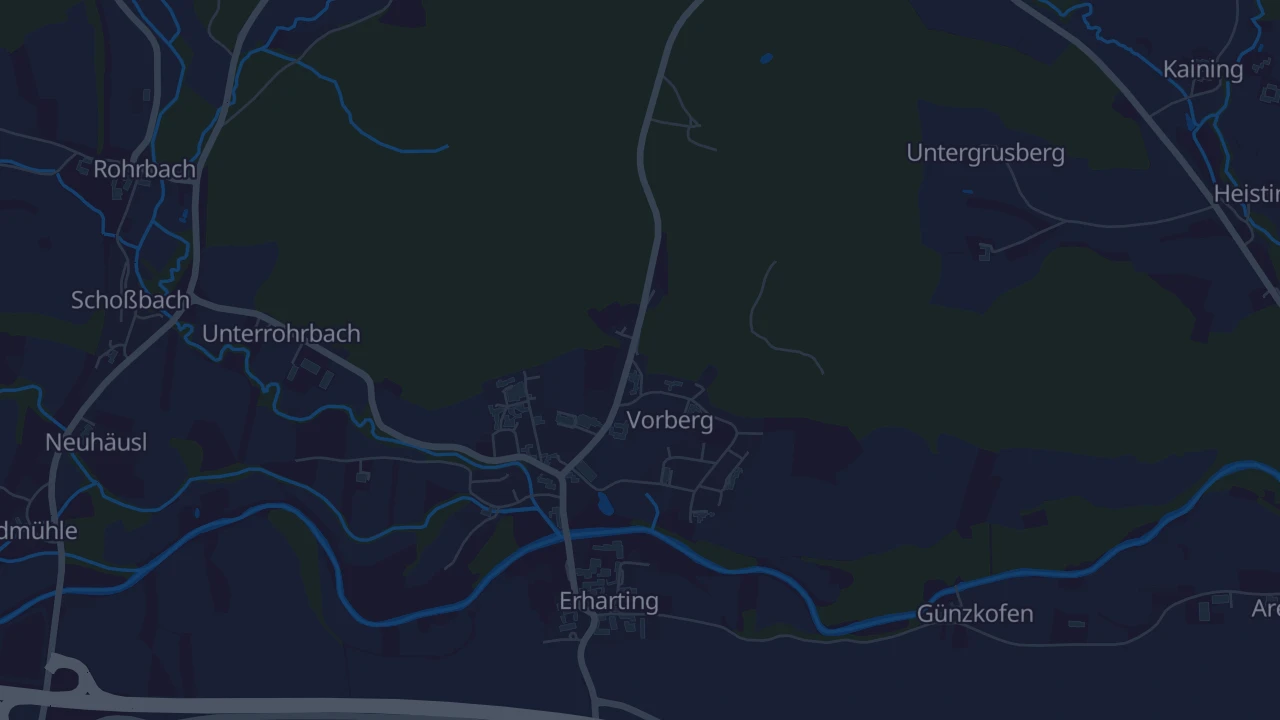 Karte von Erharting