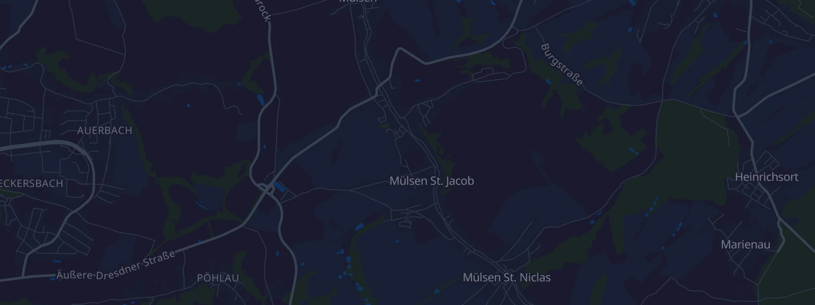 Karte von Mülsen Mülsen Sankt Jacob