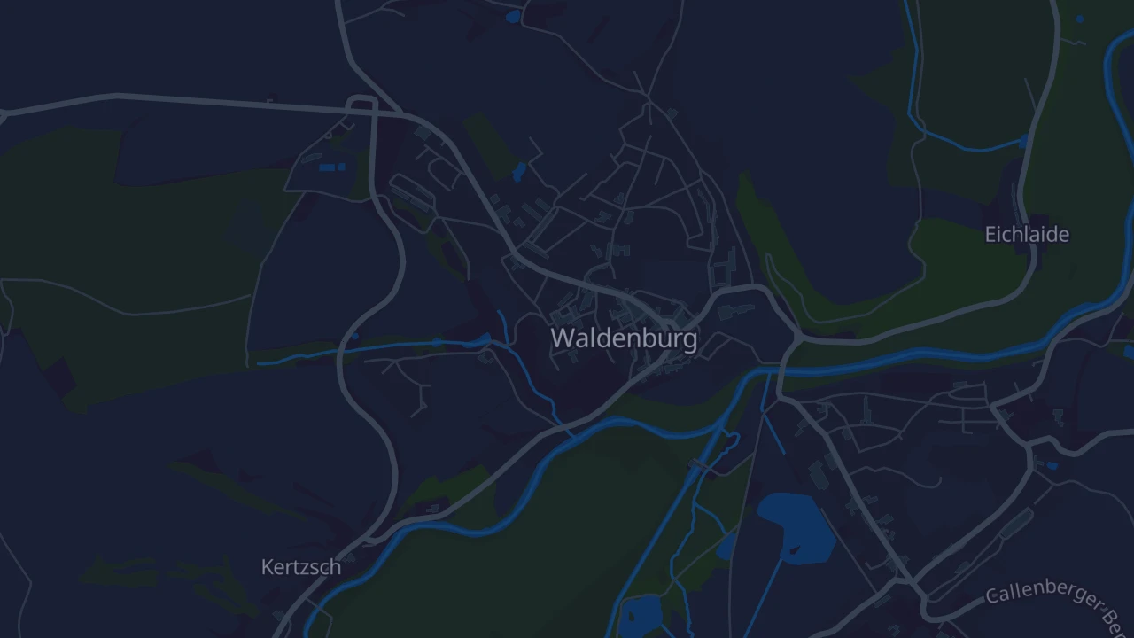 Karte von Waldenburg
