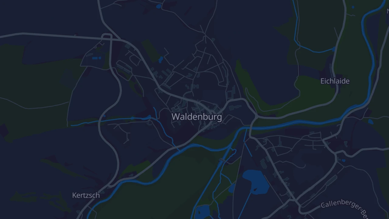 Karte von Waldenburg