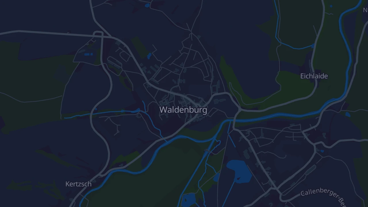 Karte von Waldenburg