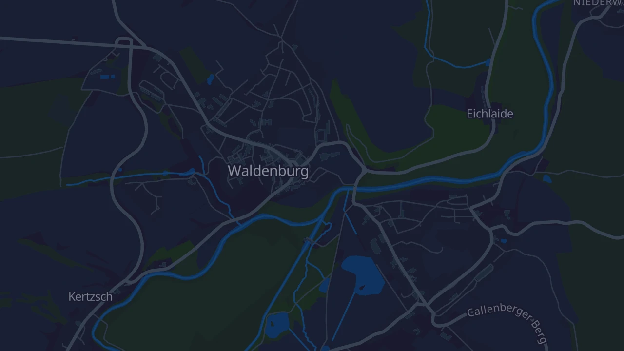 Karte von Waldenburg