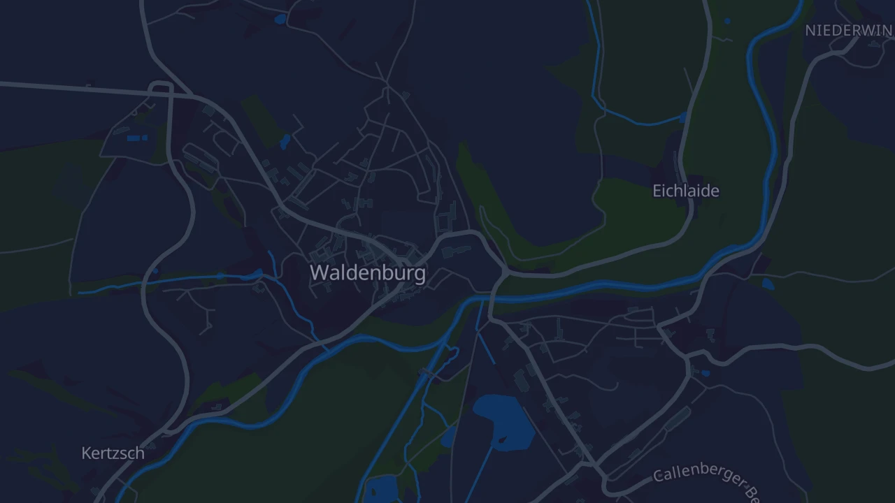 Karte von Waldenburg