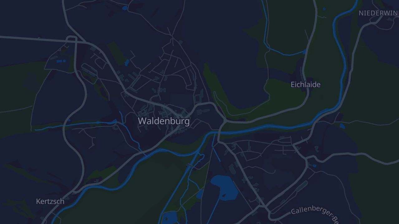 Karte von Waldenburg