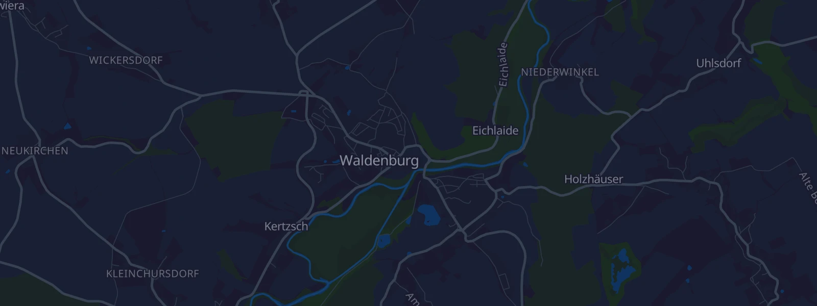 Karte von Waldenburg