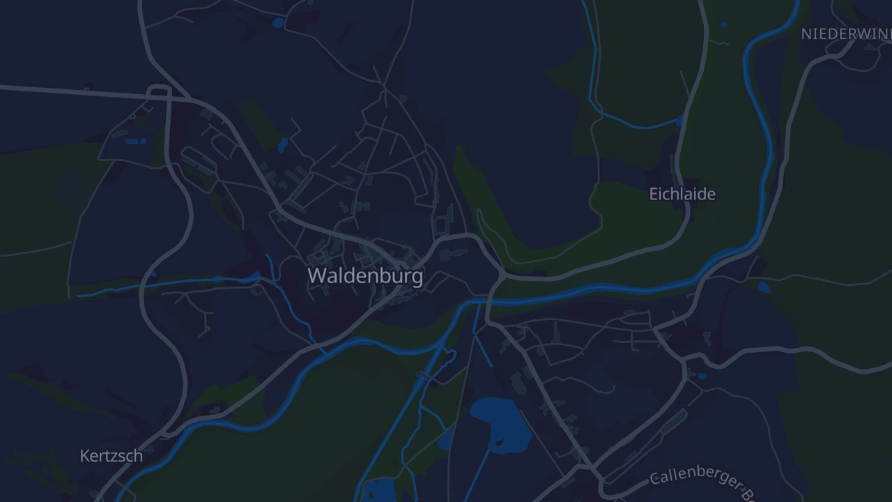 Karte von Waldenburg