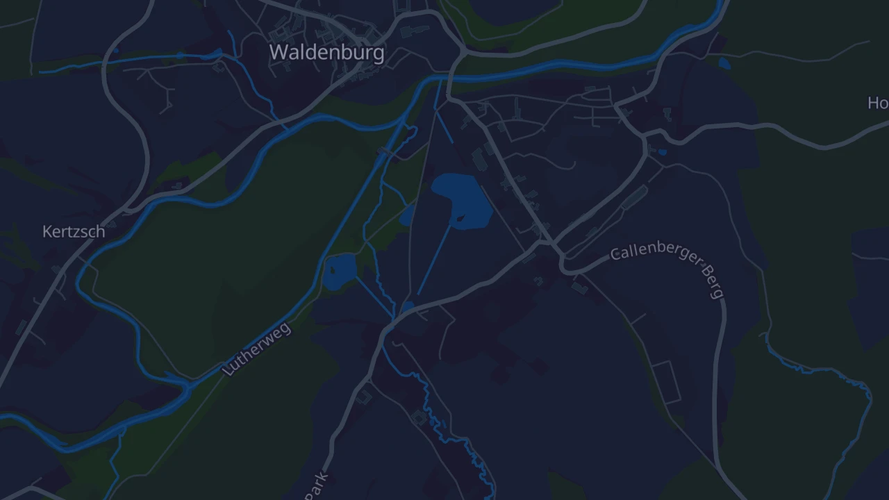 Karte von Waldenburg
