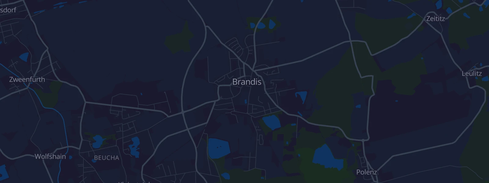 Karte von Brandis