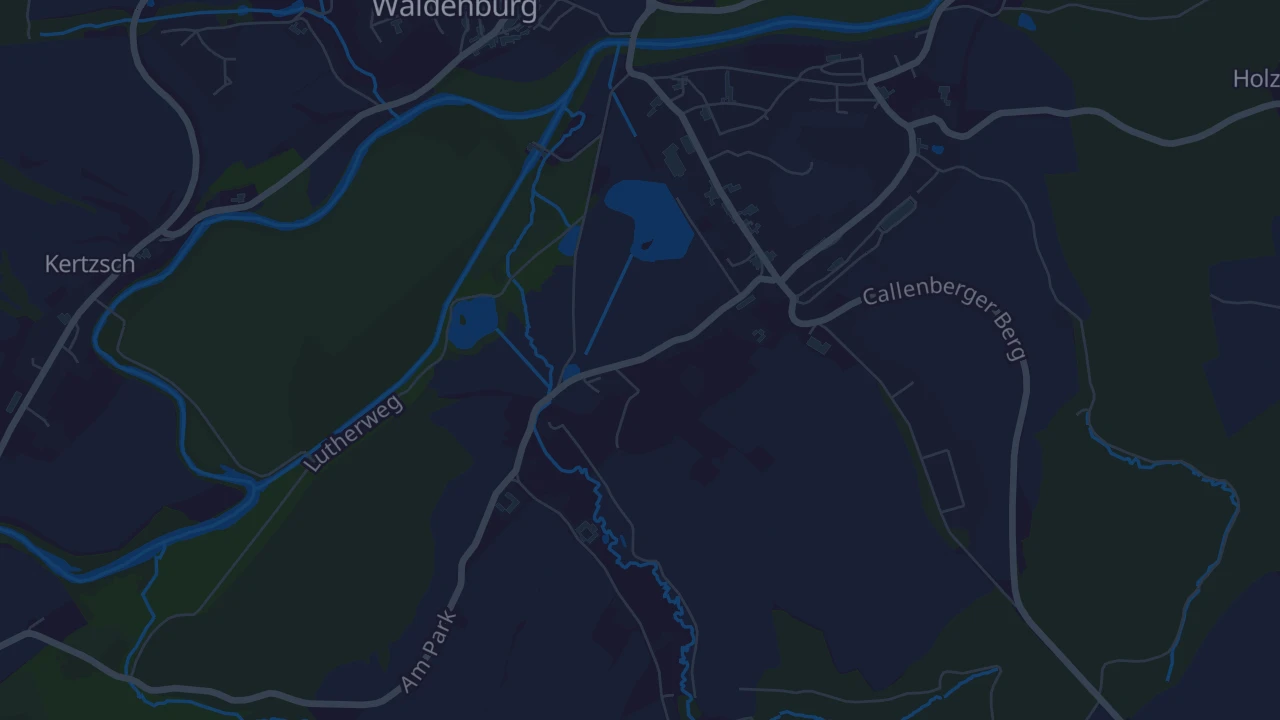 Karte von Waldenburg