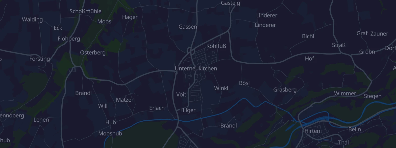 Karte von Unterneukirchen