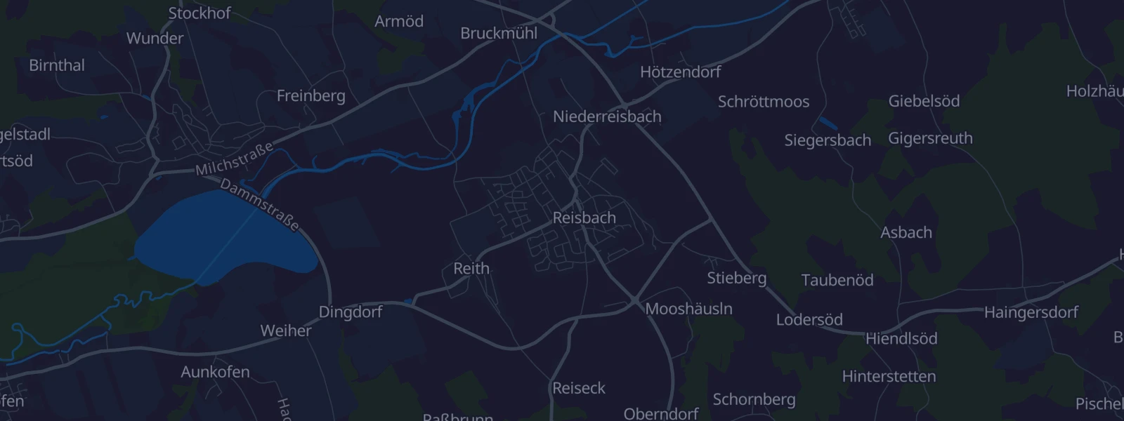 Karte von Reisbach