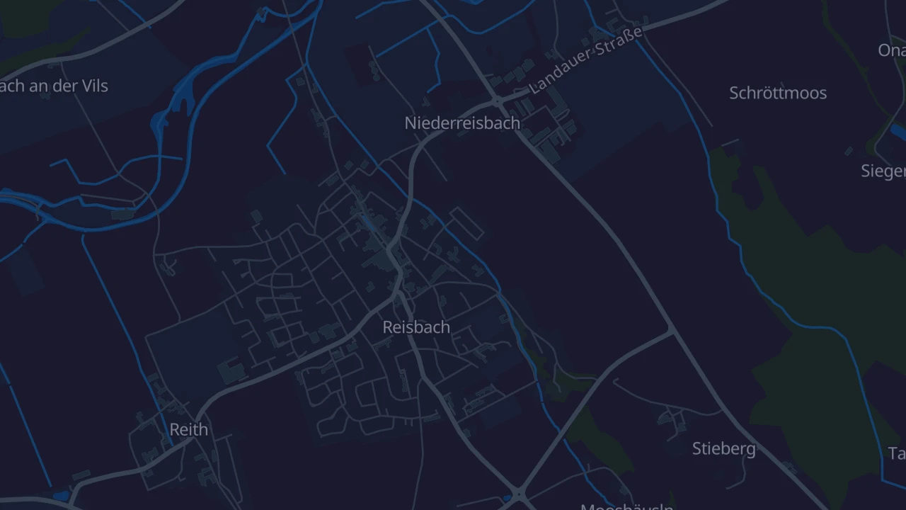 Karte von Reisbach