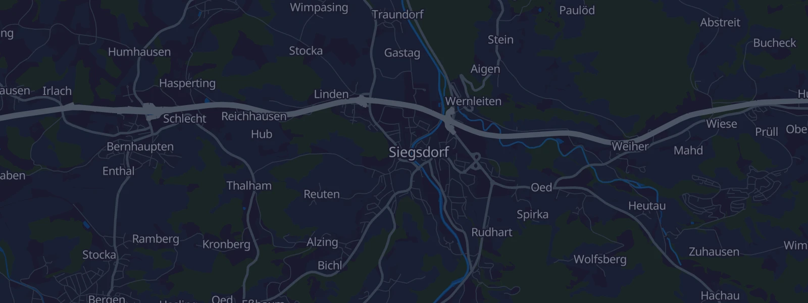 Karte von Siegsdorf