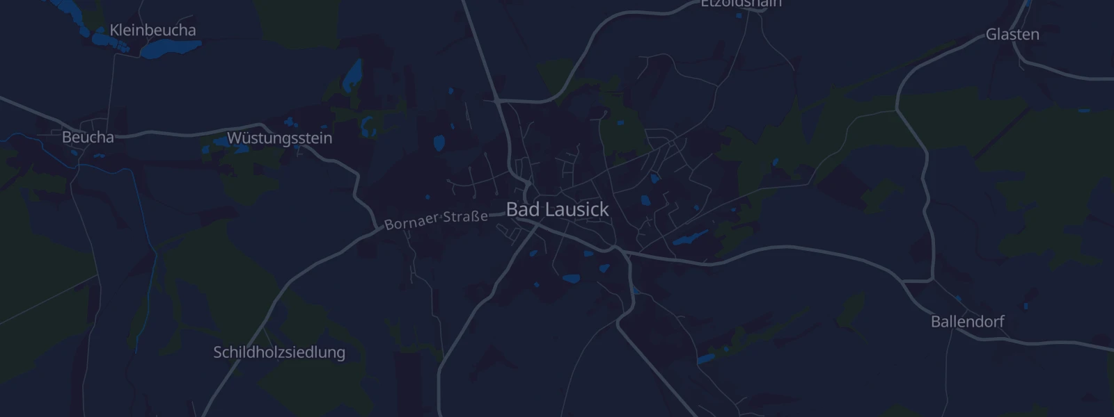 Karte von Bad Lausick