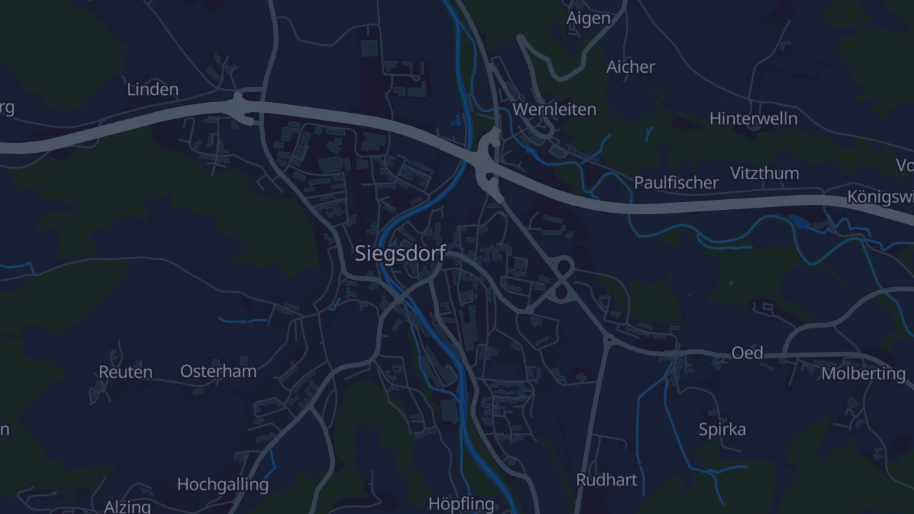 Karte von Siegsdorf