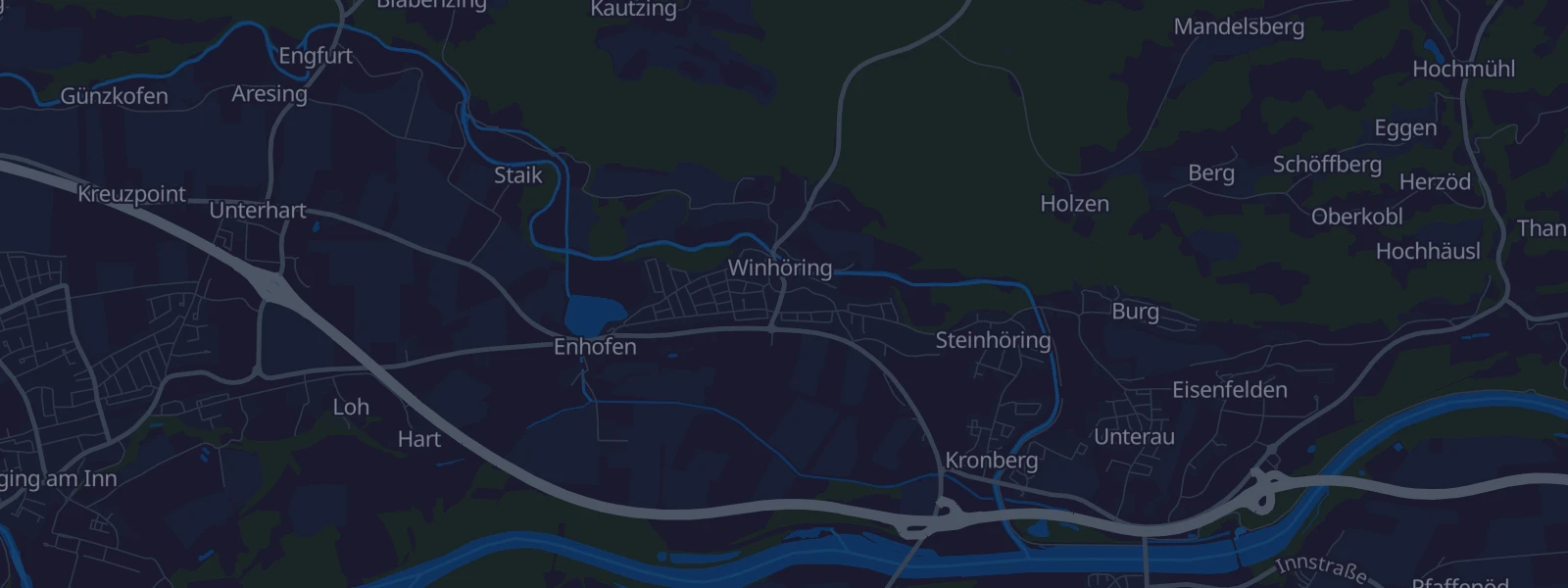 Karte von Winhöring