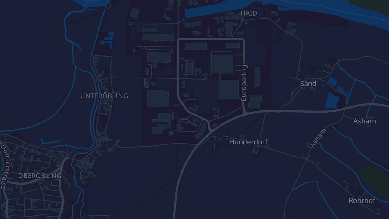 Karte von Straubing