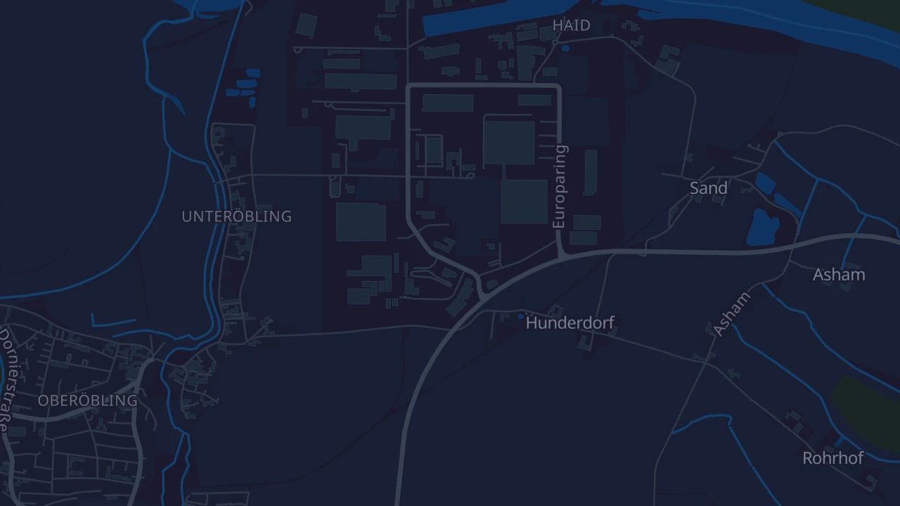 Karte von Straubing