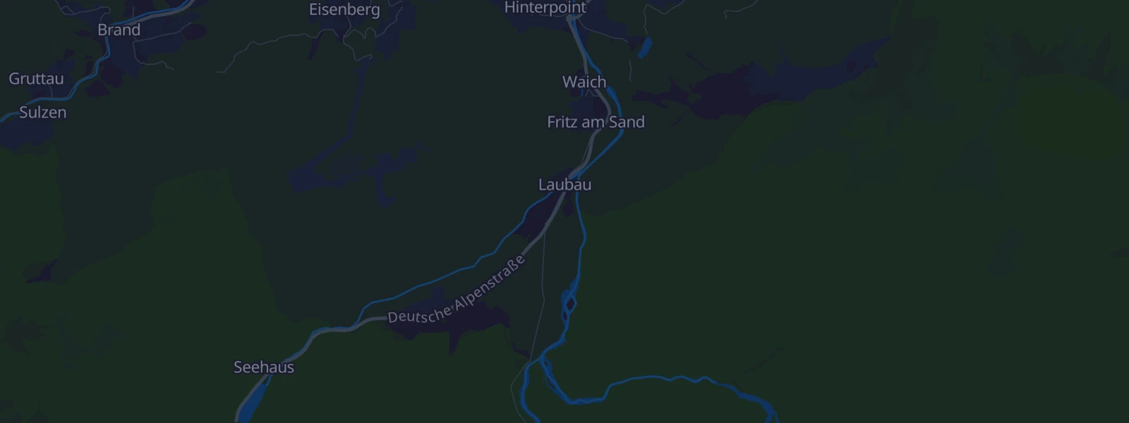 Karte von Ruhpolding