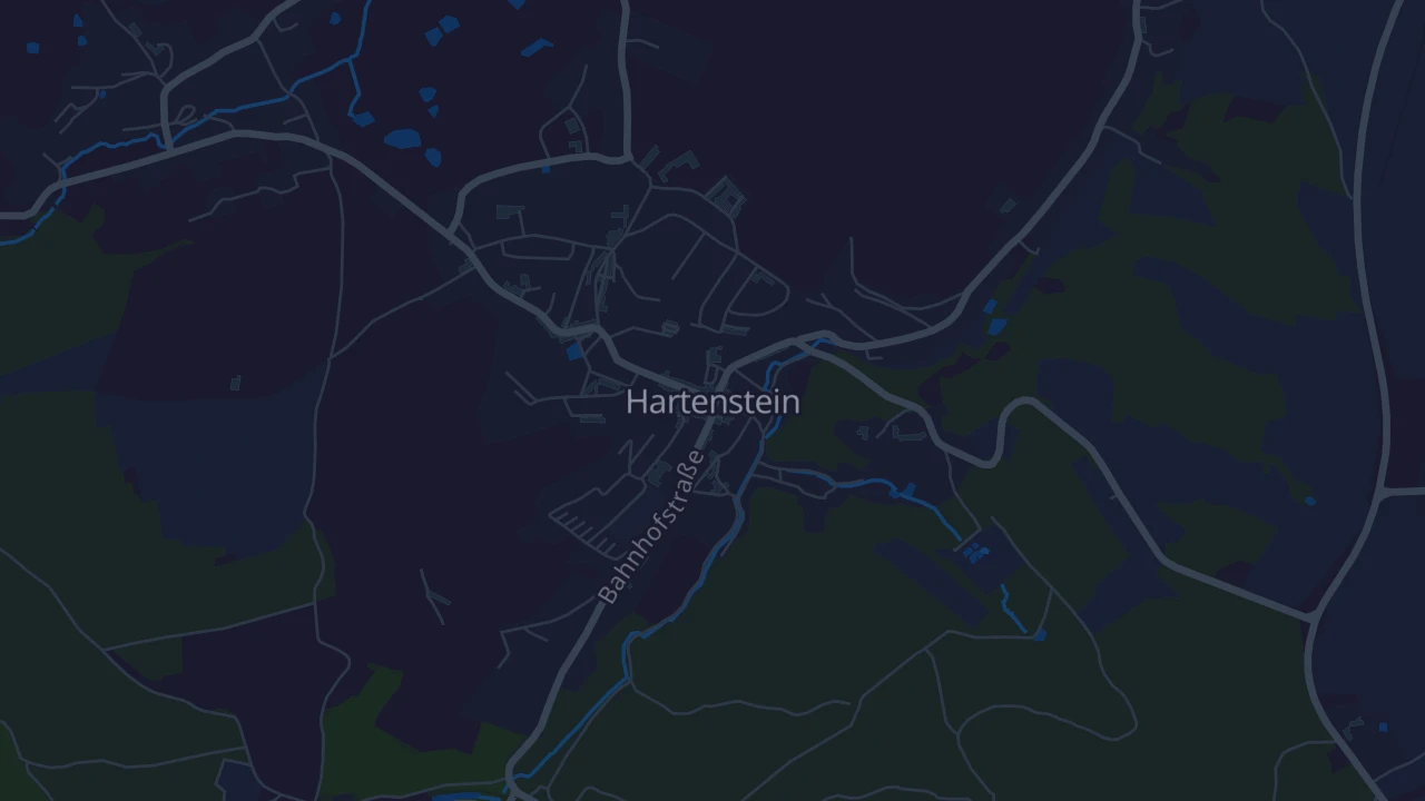 Karte von Hartenstein