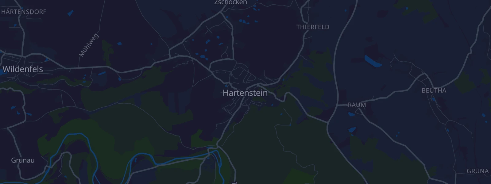 Karte von Hartenstein