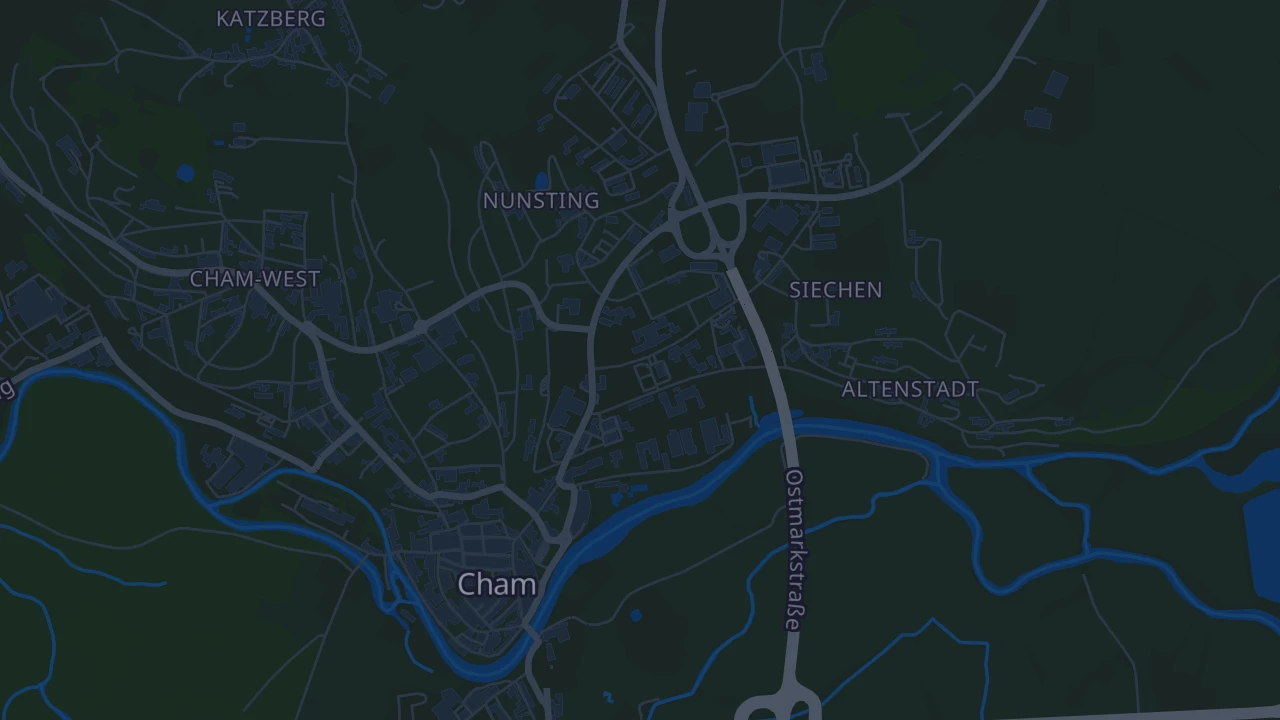 Karte von Cham