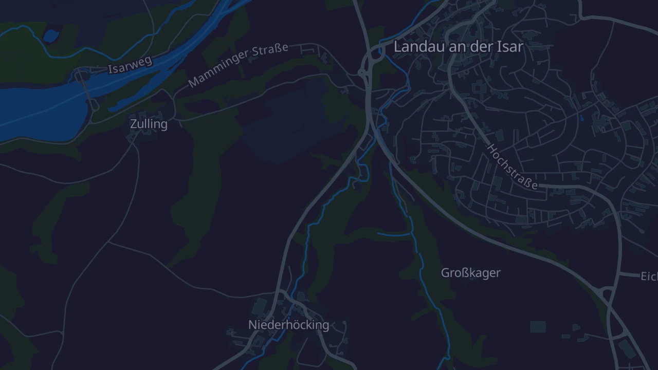 Karte von Landau