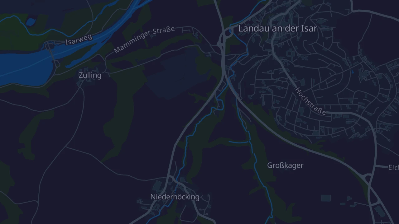 Karte von Landau