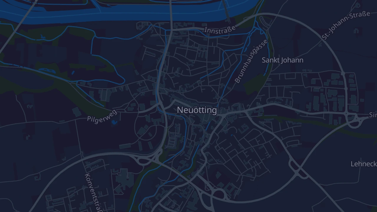 Karte von Neuötting