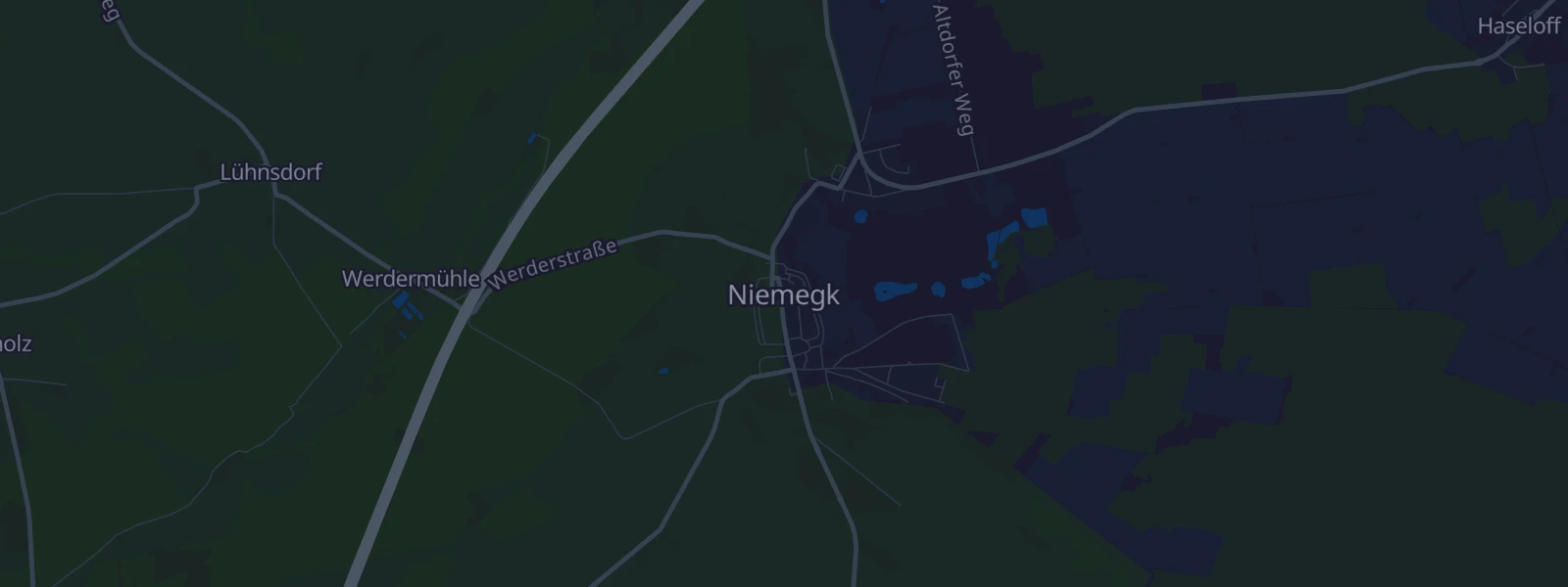 Karte von Niemegk