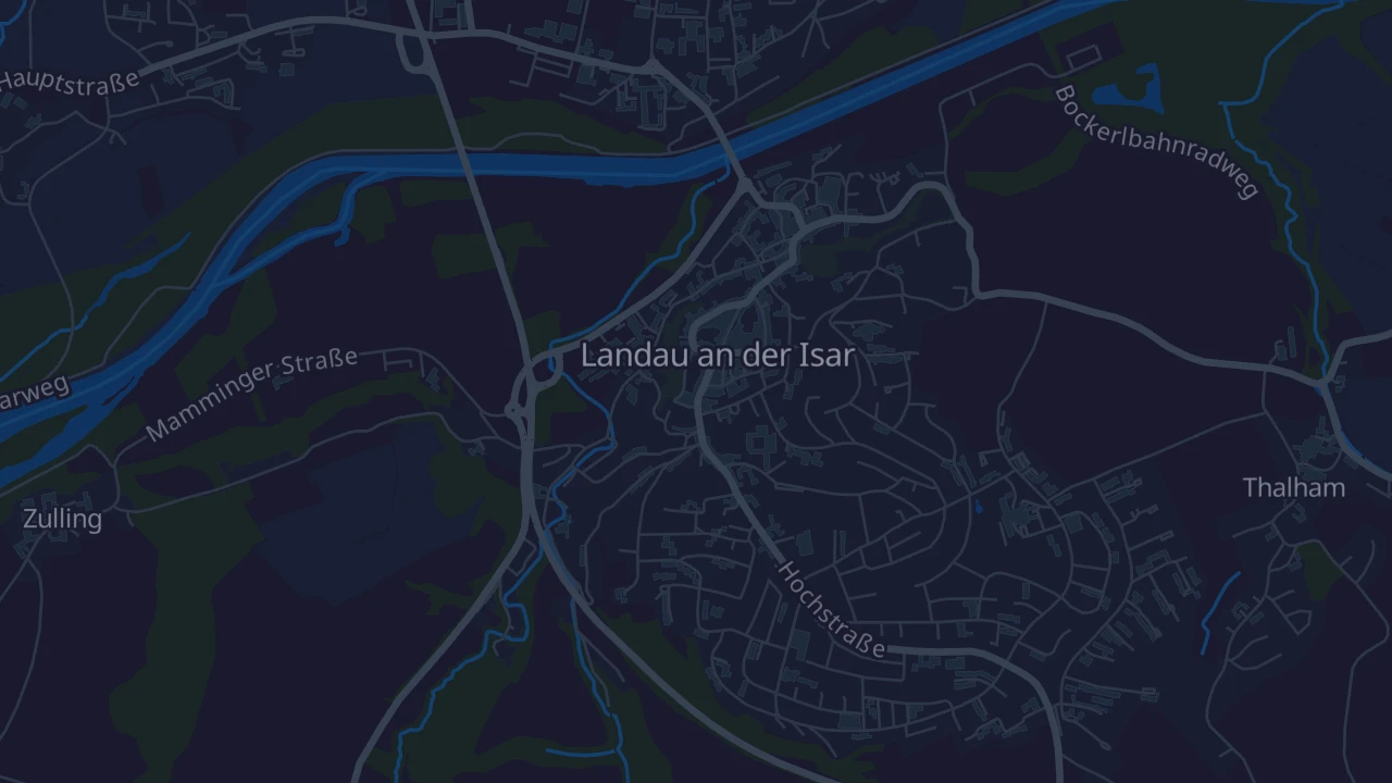 Karte von Landau