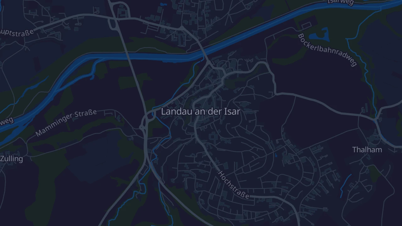 Karte von Landau in der Pfalz
