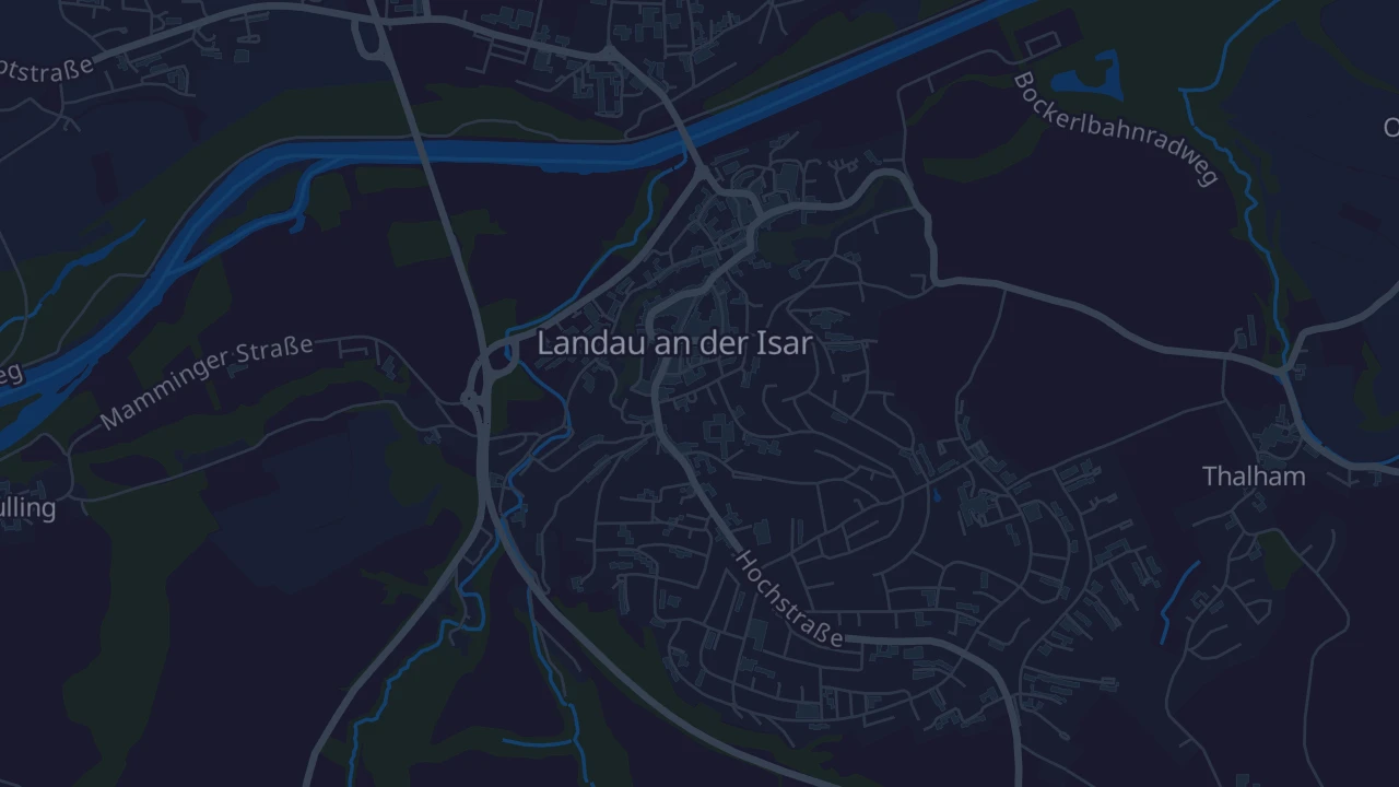 Karte von Landau