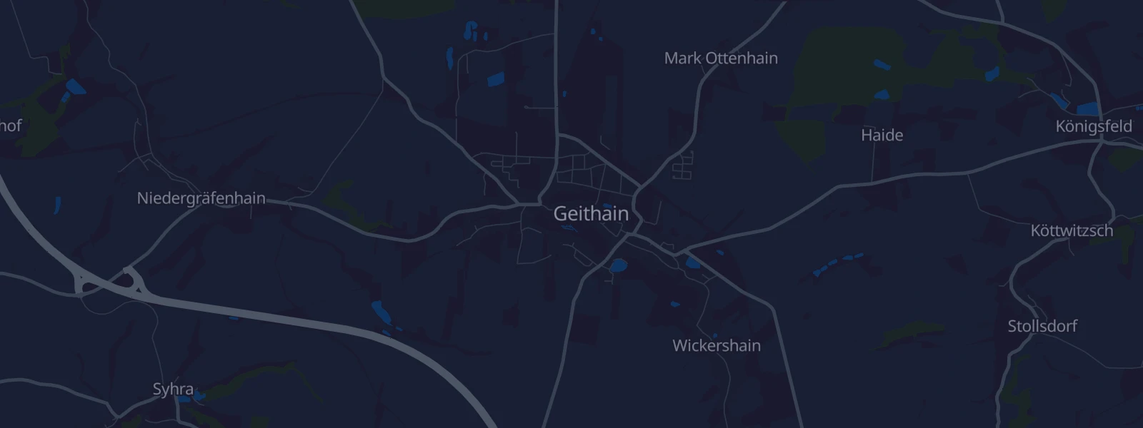 Karte von Geithain